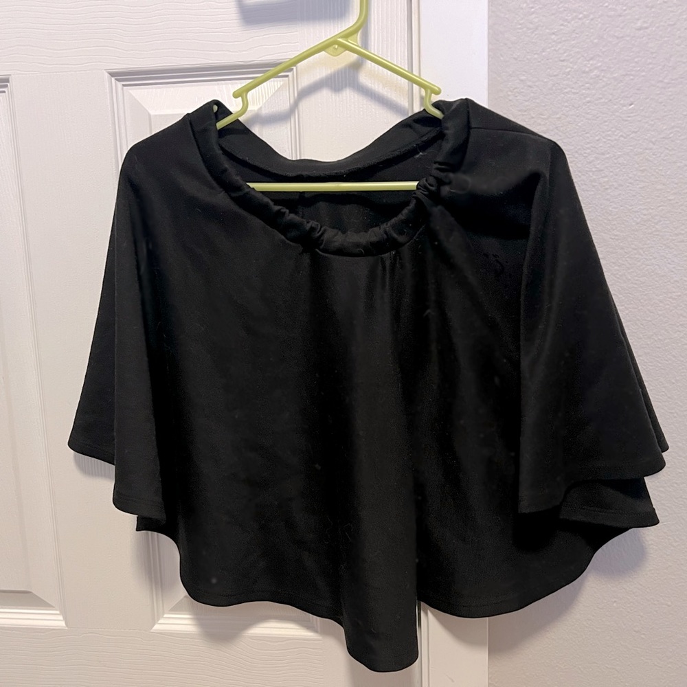 Plain black skirt XL